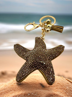 Load image into Gallery viewer, Starfish Keyring
