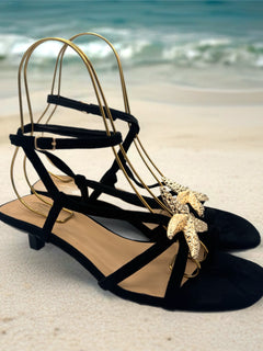 Load image into Gallery viewer, Mauritius heels - Black
