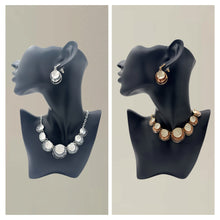 Load image into Gallery viewer, Evie Necklace &amp; Earrings Set - 2 Colours
