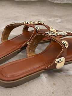 Load image into Gallery viewer, Bali Sandals - Tan
