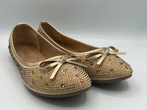 Lola ballet pumps - gold