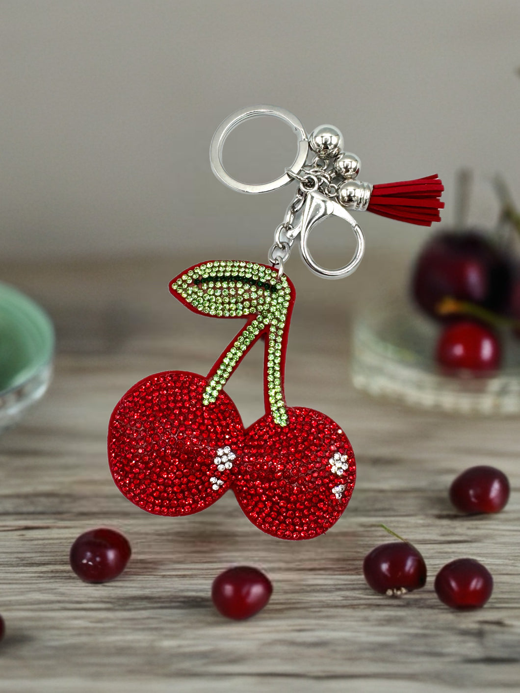 Cherry Keyring