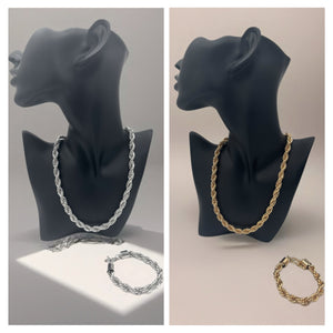 Jodie Necklace and Bracelet Set - Sold Separately