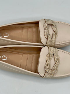 Load image into Gallery viewer, Leila loafers - nude
