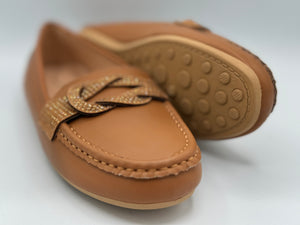 Leila loafers - tan