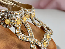 Load image into Gallery viewer, Sophie sandals - gold
