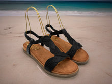Load image into Gallery viewer, Simone Sandals - Black
