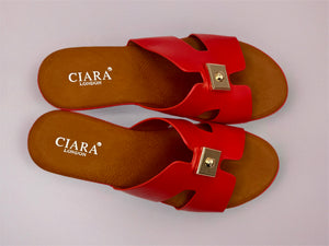 Gina wedges - red