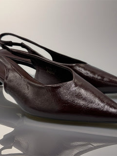 Load image into Gallery viewer, Libby heels - Chocolate brown
