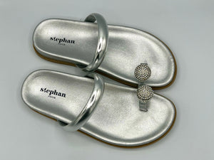 Olivia sandals - silver