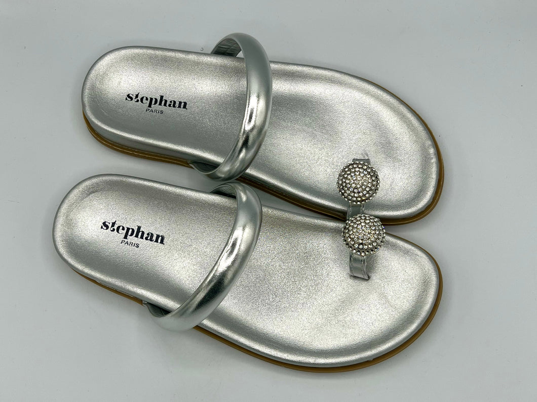 Olivia sandals - silver