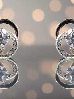 Load image into Gallery viewer, Emma Earrings - Sterling Silver
