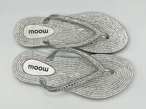 Cherie flip flops - silver