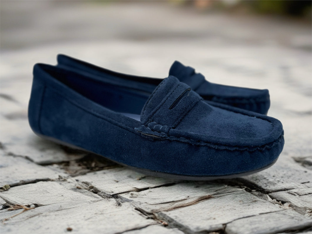 Laura loafers - Navy