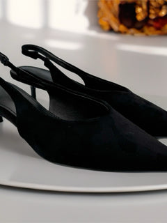 Load image into Gallery viewer, Jessica heels - Black
