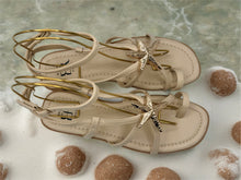 Load image into Gallery viewer, Starfish Sandals - Beige. NOW IN STOCK!
