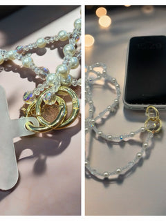 Load image into Gallery viewer, Pearly Phone Chain
