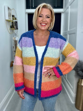 Load image into Gallery viewer, Rainbow cardigan - 3 sizes
