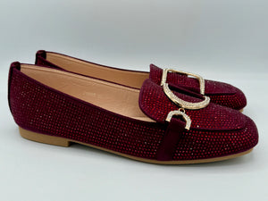 Fiona loafers - berry