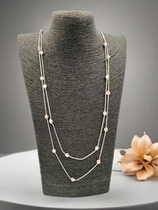 Alice Necklace - Rose Gold/Silver