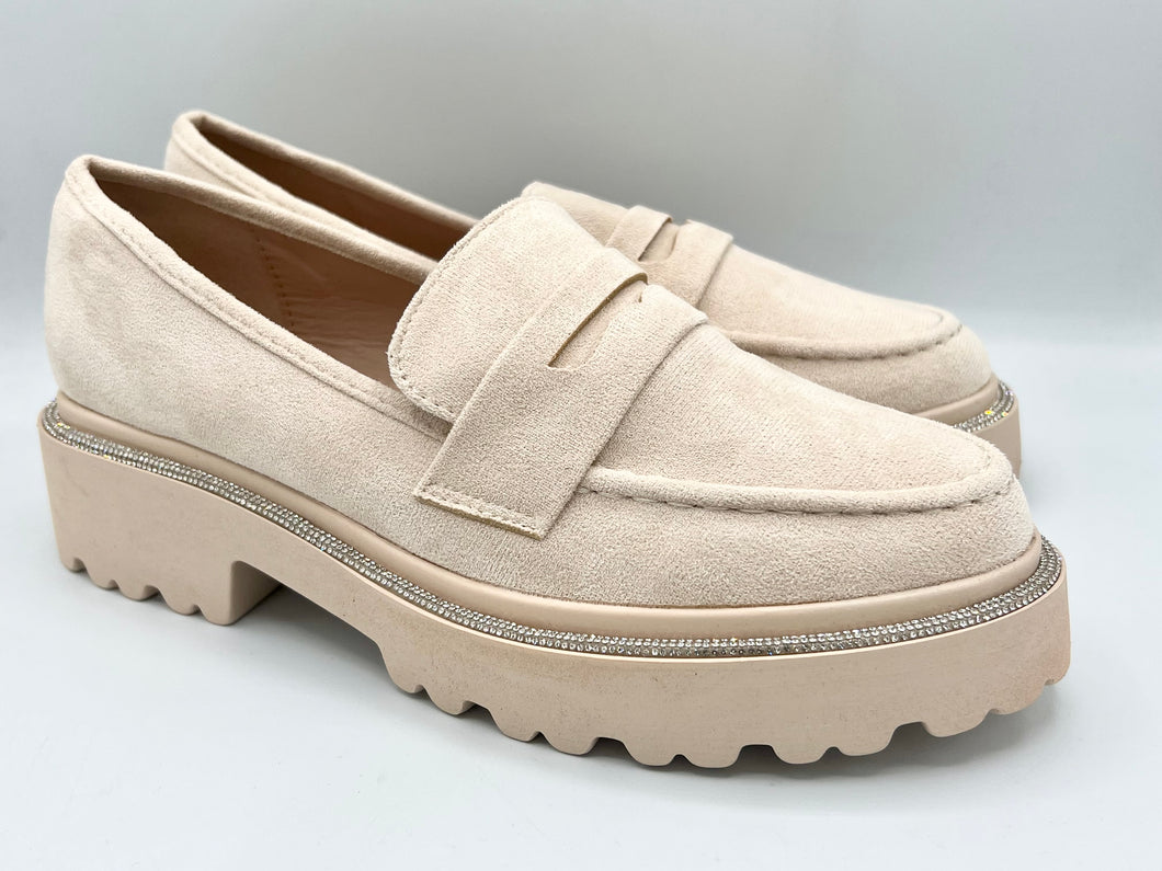 Lucy loafers - beige