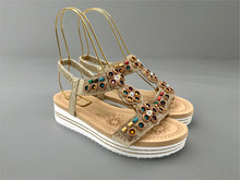 Load image into Gallery viewer, Santorini sandals - Gold
