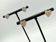 Load image into Gallery viewer, Laura Heart Earrings - 2 Colours
