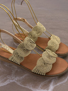 Load image into Gallery viewer, Brooke sandals - Gold
