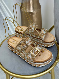 Load image into Gallery viewer, Joy flatforms - Bronze
