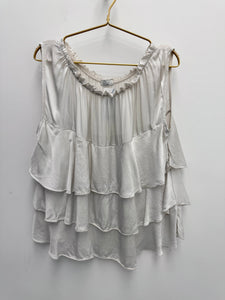 Frilly top - 8 colours