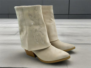 Monica boots - cream