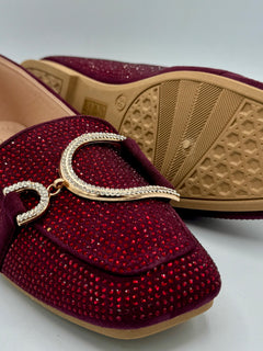 Load image into Gallery viewer, Fiona loafers - berry
