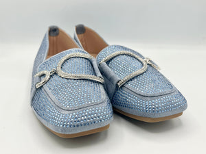 Fiona loafers - blue. 3s & 4s ONLY