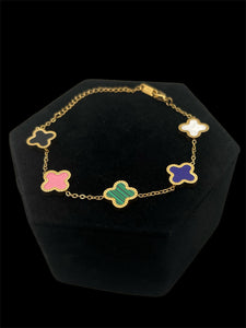 Clover Bracelet - Multicolour