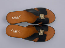 Load image into Gallery viewer, Gina wedges - black
