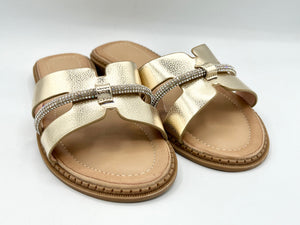 Brittany sliders - gold