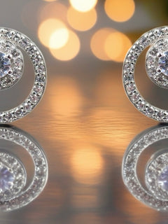 Load image into Gallery viewer, Laura Earrings - Sterling Silver
