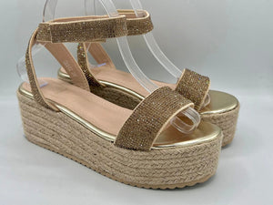 Tiffany Wedges - Gold