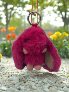 Load image into Gallery viewer, Bunny Rabbit Keyring
