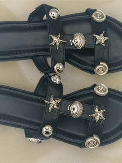 Load image into Gallery viewer, Bali Sandals - Black
