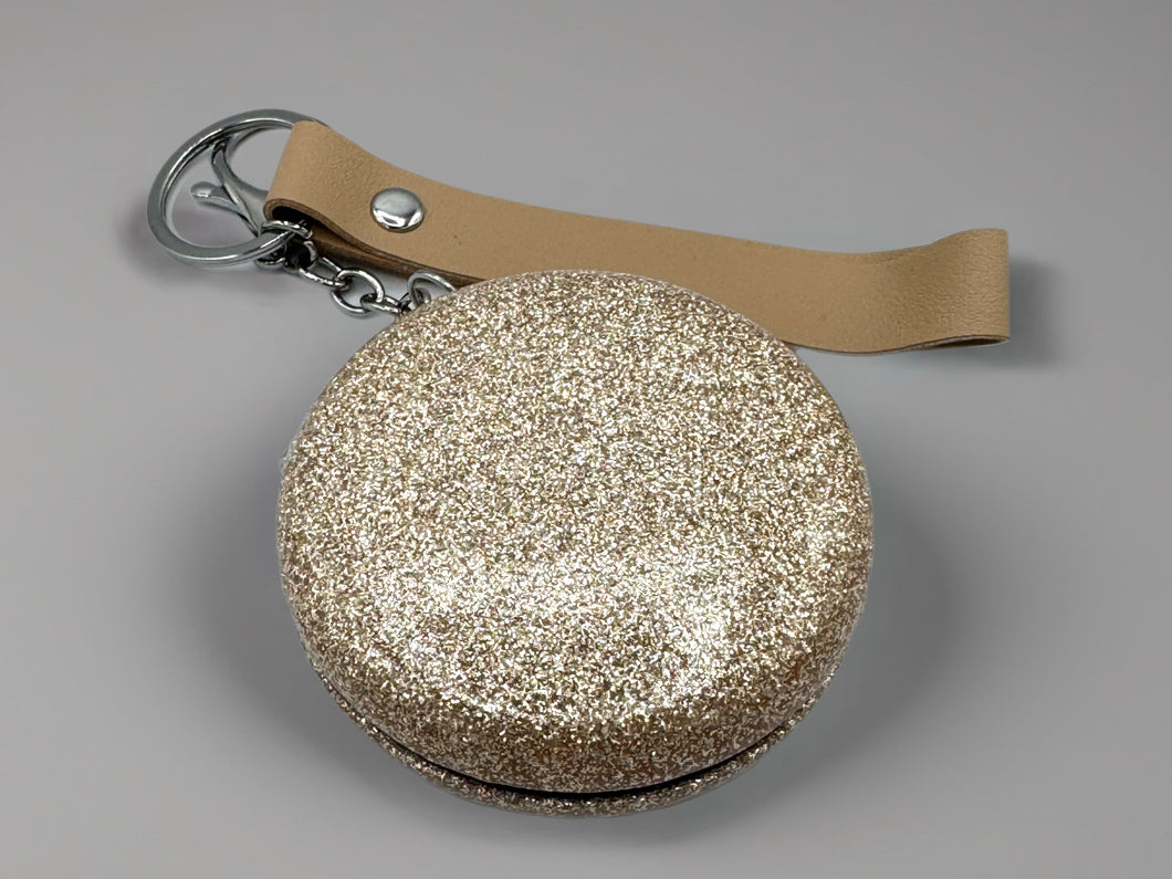 Glitter Compact Mirror - 2 Colours