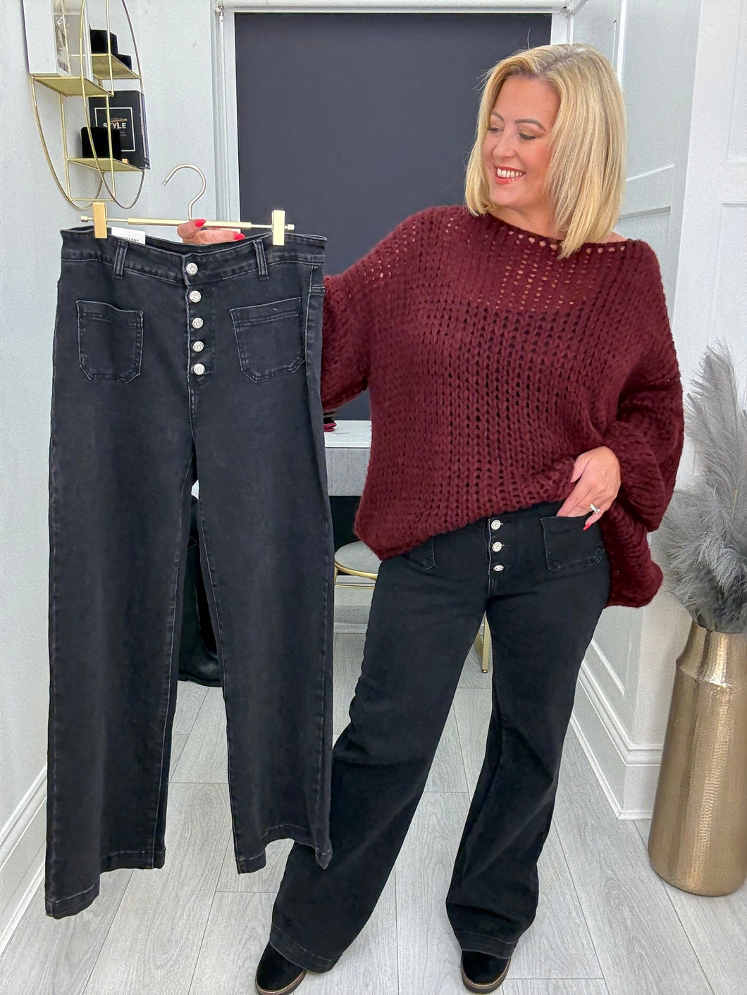 Karen jeans - black