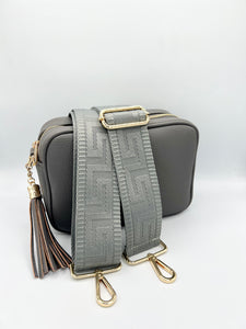 Bag Strap 101 - Grey Pattern