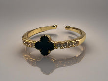 Load image into Gallery viewer, Clover Leaf Ring - 2 Colours
