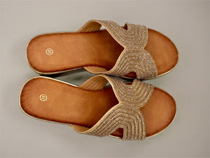 Marbella wedges - gold