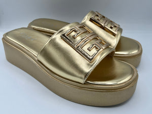 Neve wedges - gold