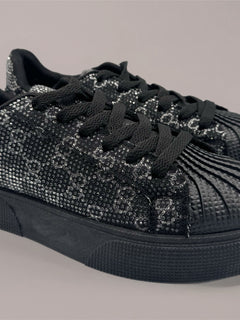 Load image into Gallery viewer, Georgie trainers - Black
