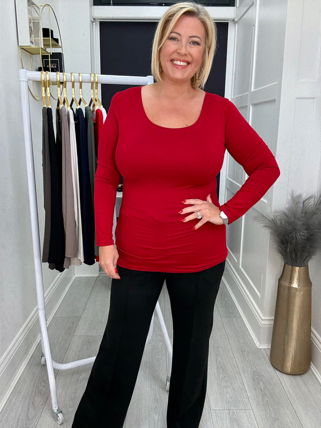 Jane top - 9 colours