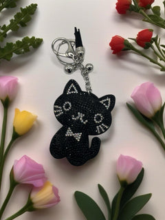 Load image into Gallery viewer, Pussy Cat Keyring
