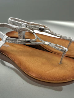 Load image into Gallery viewer, Yasmin sandals - silver
